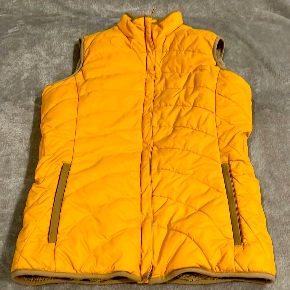 Girls Lands End Quilted lined vest